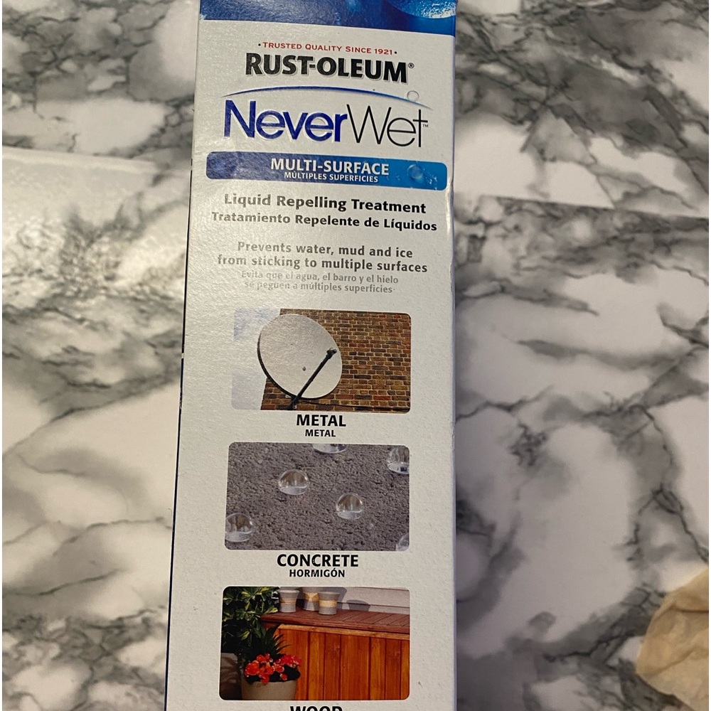 rustoleum never wet (brand new)